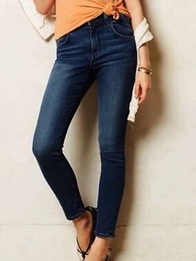 Pilcro Anthropologie Serif Low Rise Skinny Jeans 28